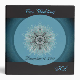 Monogram Snowflake Collection Binder