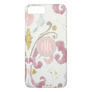 Monogram Soft Deco Pattern iPhone 8 Plus/7 Plus Case