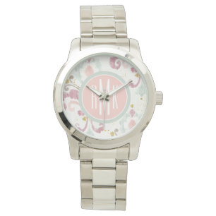 Monogram   Soft Deco Pattern Watch