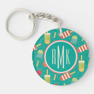 Monogram   Some Fun in the Sun Step Keychain