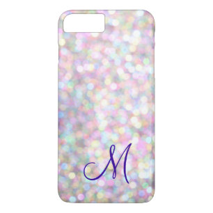Monogram Sparkle iPhone 7 Plus Coque