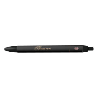 Monogram Star Digital artwork Black Ink Pen