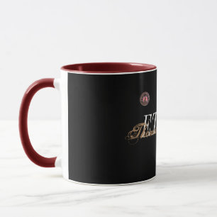 Monogram Star Digital artwork Mug