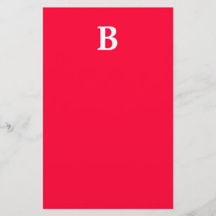 Monogram Stationary Stationery