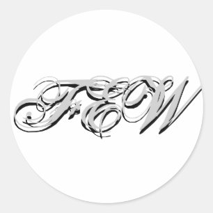 Monogram Sticker Customizable