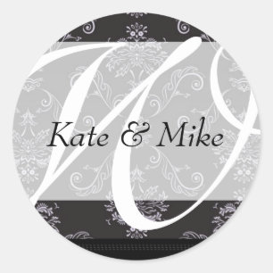 Monogram Stickers  E1