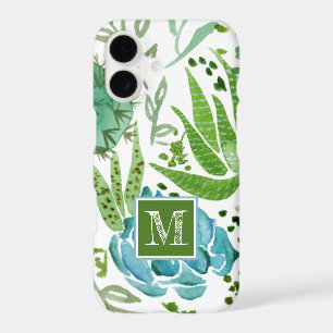 Monogram Succulent Field I