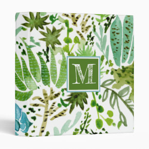 Monogram   Succulent Field I Binder