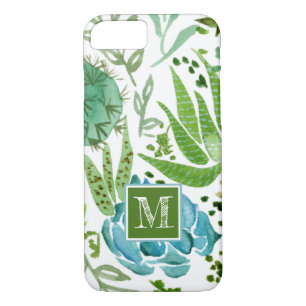 Monogram   Succulent Field I Case-Mate iPhone Case