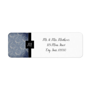 Monogram Swirls