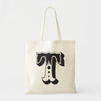 Monogram T tote bag