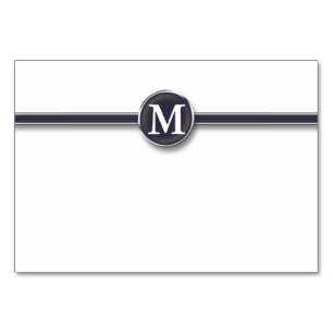 Monogram Table Starter Number