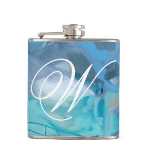 Monogram   Tangled Hip Flask