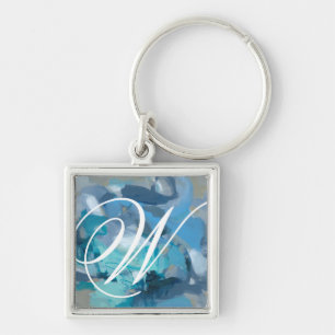 Monogram   Tangled Keychain