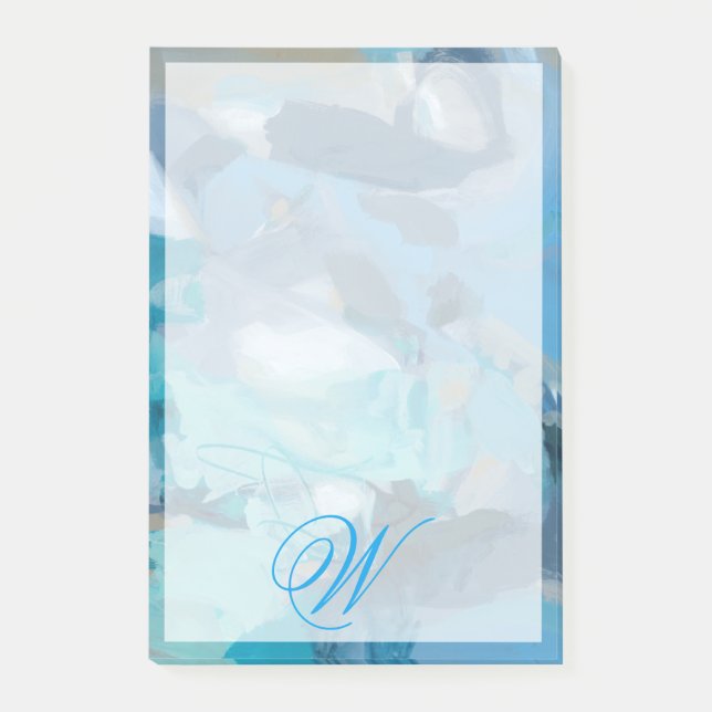 Monogram | Tangled Post-it Notes (Front)