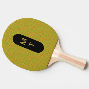 Monogram Template Ping Pong Paddle
