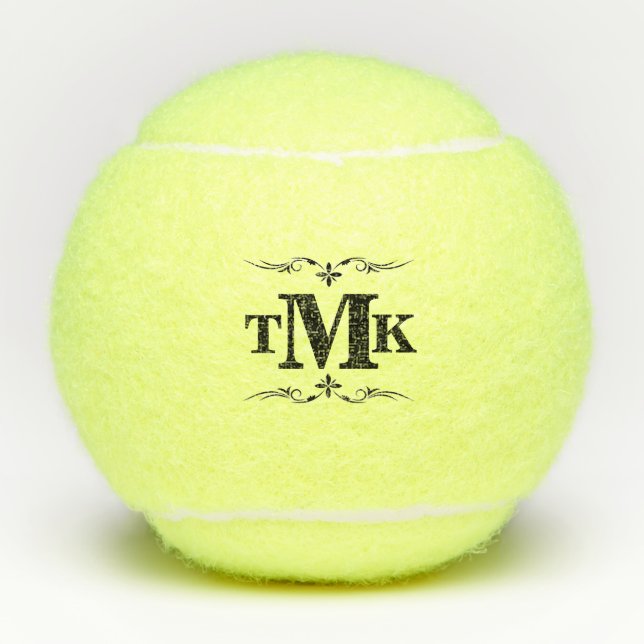 Monogram Tennis Balls (Front)