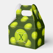 Monogram Tennis Balls Sports pattern,