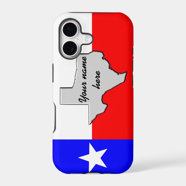 Monogram Texas Pride case (Back)