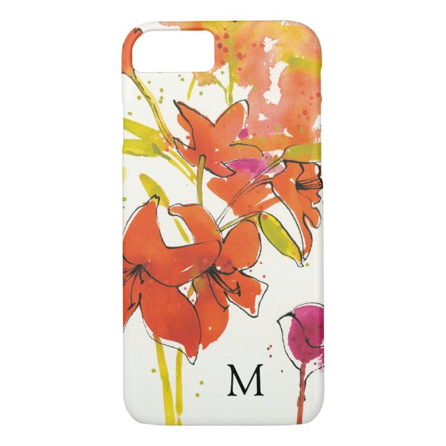 Monogram | The Plum of Patty Case-Mate iPhone Case (Back)