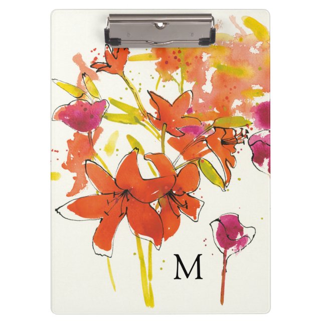 Monogram | The Plum of Patty Clipboard (Front)