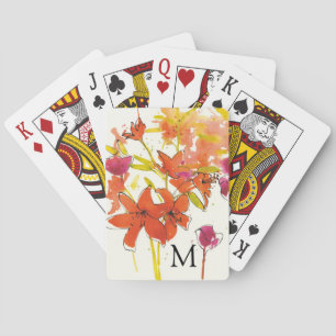 Monogram The Plum of Patty Playing Cards