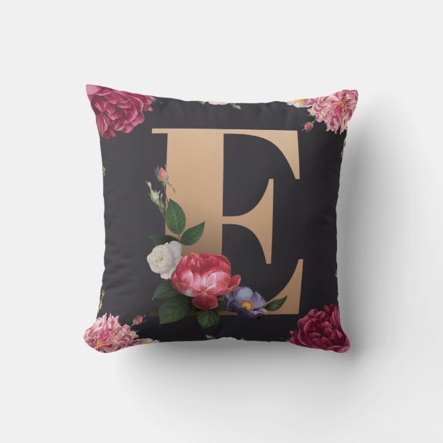 Monogram Throw Pillow (Front)