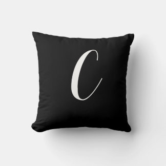 MONOGRAM THROW PILLOW