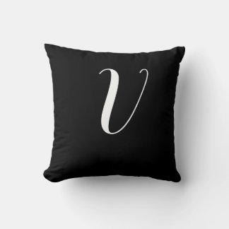 MONOGRAM THROW PILLOW