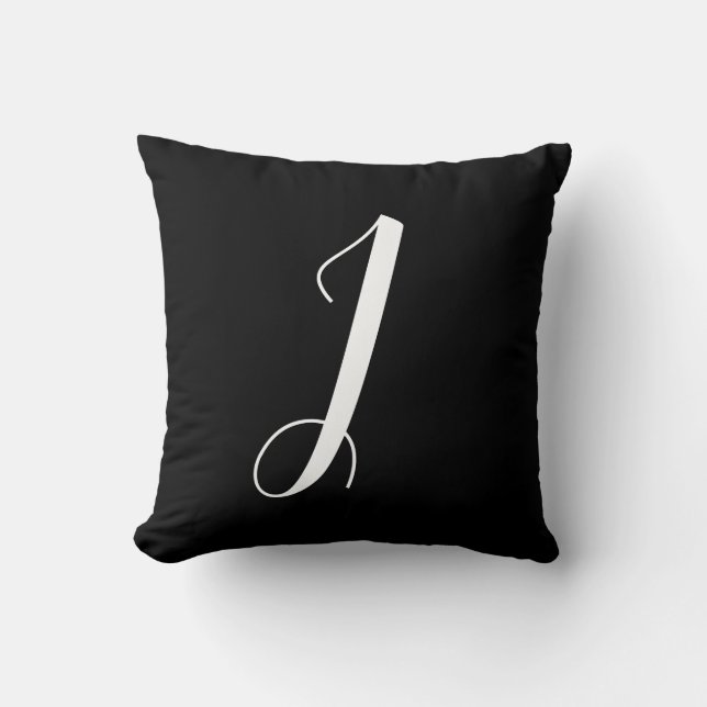 MONOGRAM THROW PILLOW (Front)