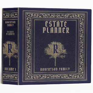 Monogram Tree  Estate Planning and Trust Documents Binder