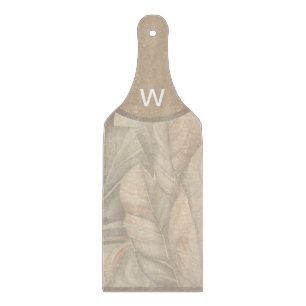 Monogram Tropical Glass Cutting Board Paddle