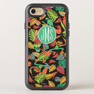 Monogram Tropical Kermit & Animal Pattern OtterBox Symmetry iPhone 8/7 Case