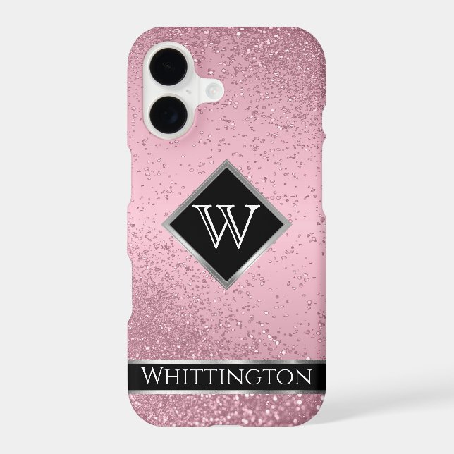 Monogram Twinkle Ombre - Rose (Verso)