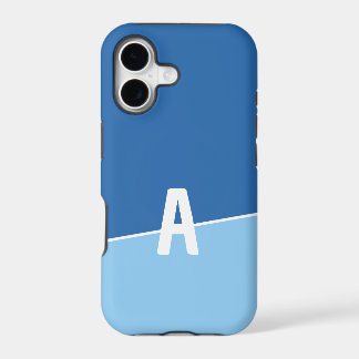 Monogram Two Colors Ocean Calm