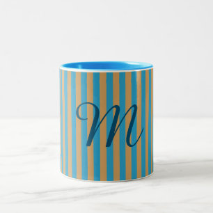 Monogram Two Tone Two-Tone Coffee Mug