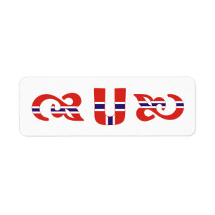 Monogram U Norwegian Label