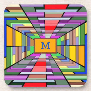 Monogram Vanishing Point Vortex Coaster