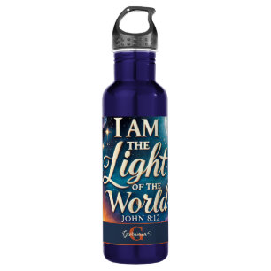 Monogram Vibrant Christian Halloween Bible Verse 710 Ml Water Bottle