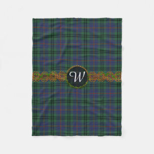 Monogram Walker Tartan Fleece Blanket