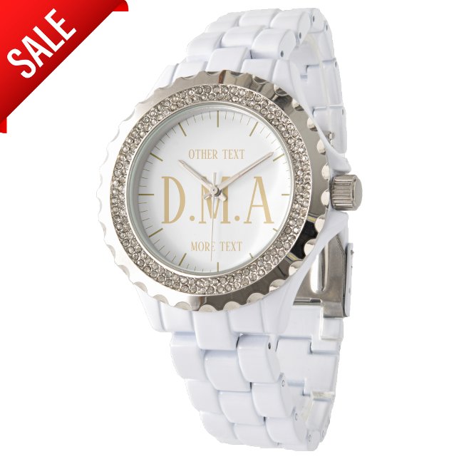 Monogram Watch Women Personalized Elegant Classy (Creator Uploaded)