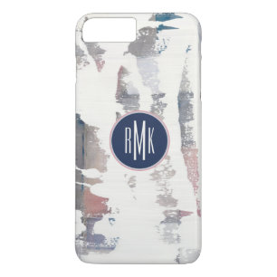 Monogram   White Out Crop iPhone 8 Plus/7 Plus Case