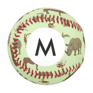 Monogram Wild animals Baseball