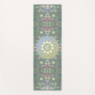 Monogram Wildflower Symmetry Yoga Mat