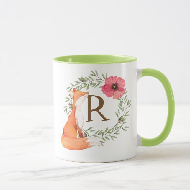 MONOGRAM Woodland Fox Mug (Right)