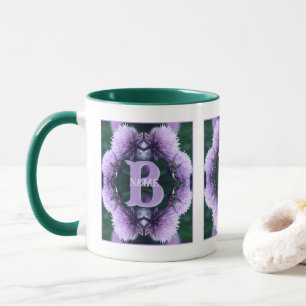 Monogram Your Initial Name Allium Personalized Mug