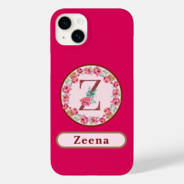 Monogram Z Floral Custom Case-Mate iPhone Case