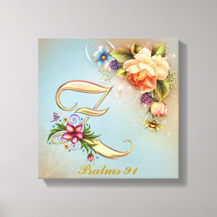 Monogram Z Premium Wrapped Canvas (Gloss)