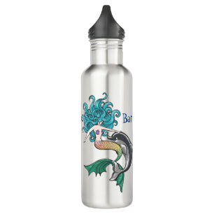 Monogramed Mermaids  710 Ml Water Bottle