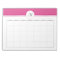 Monogramed Weekly Planner 40 pg 11 x 8.5